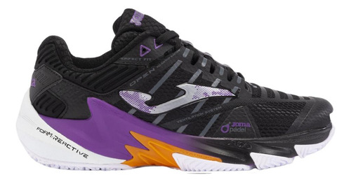 Zapatilla Pádel Mujer Open 24 Negro Joma