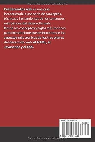 Fundamentos Web - Talarn Espelta, Joan Maria, De Talarn Espelta, Joan Maria. Editorial Independently Published En Español