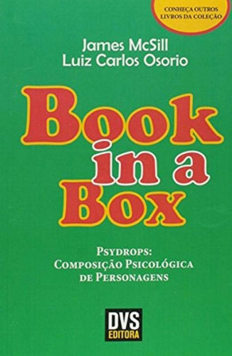 Book In A Box - Psydrops, De Osorio, Luis Carlos. Editora Dvs Editora, Capa Mole, Edição 1ª Edição - 2013 Em Português