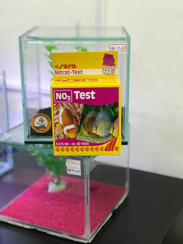 Teste Nitrato Sera No3 Aquário Marinho E Doce.