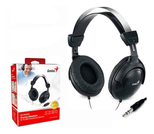Audífono Genius Hs-m505x Para Video Llamadas Con Micrófono