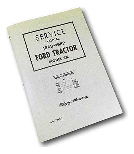 Ford Manual Reparacion Servicio Tractor