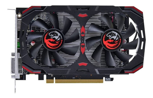 Imagem 3 de 6 de Placa de vídeo AMD Pcyes Graffiti Series Radeon RX 500 Series RX 550 PAJRX550DR5DF 4GB