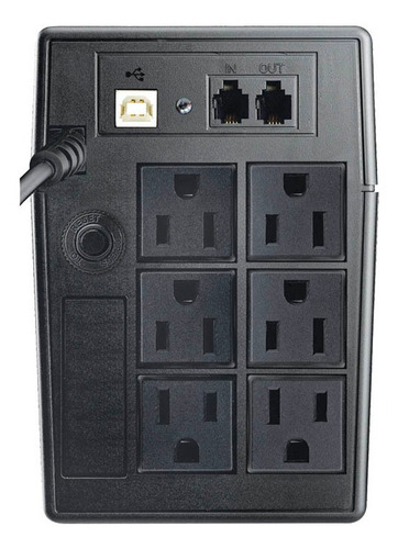 No Break Reg Y Sup De Picos Smartbitt 6 Cont 900va Pant Lcd