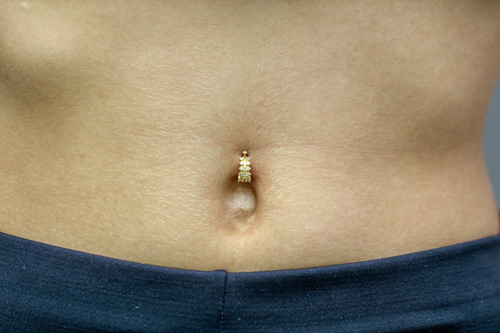Piercing Em Ouro 18k Cravejado Diamantes 14 Pedras