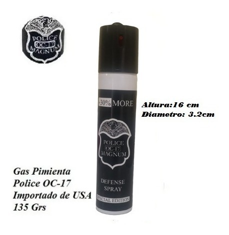 Gas Pimienta Police 135 Grs Importado De Usa°