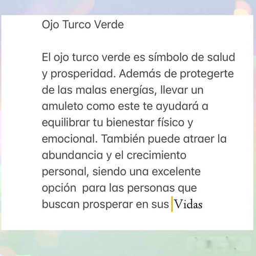 Pulsera De Hilo Ojo Turco