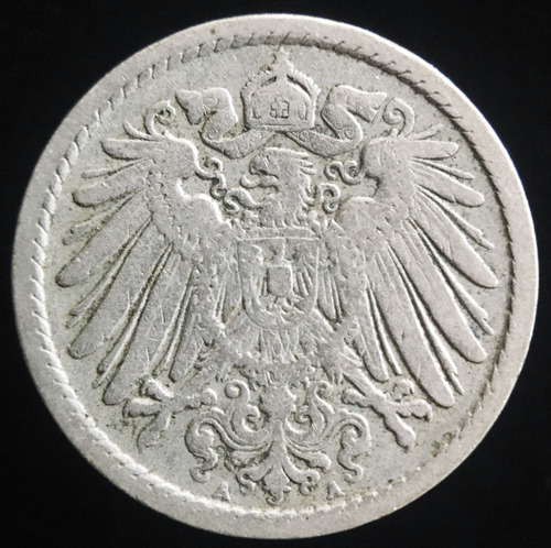 Alemania, Imperio, 5 Pfennig, 1903 A. Vf 