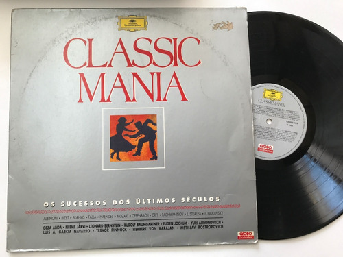 Lp Vinil - Classic Mania - Coletanea Musica Classica