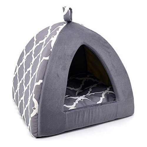 Carpa Mascotas Suave Perro Y Gato, Lattice Gris, 16  X ...