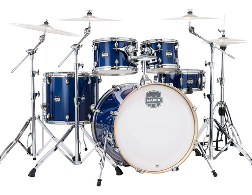 Batería Serie Mars Maple Midnight Blue Mm529sf-5pch-od-s Map Color Azul