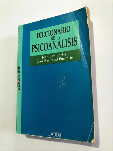 Libro Diccionario De Psicoanálisis - Laplanche - Oferta