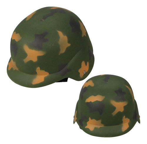 Casco Sombrero Militar Camuflado Disfraz Fiesta Cotillon 