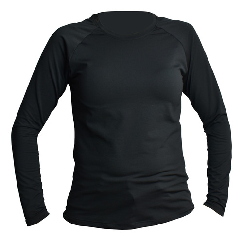 Blusa Segunda Pele Feminina Alps Inverno Térmica Frio Preto