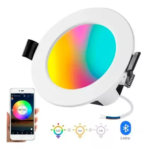 Lámpara de Piso LED Inteligente WiFi RGB Alexa Google Home Blanco —  Lumimexico Distribuidores