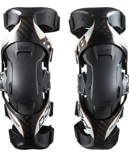 Rodilleras Motocross Enduro Pod K8 Carbono Avant Motos Color Negro Talle Sm