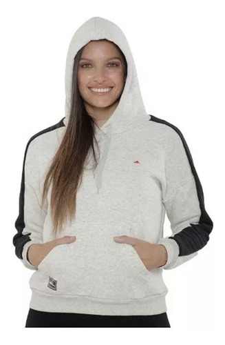 Buzo Canguro C/capucha Agnes Montagne Hoodie Mujer Premium