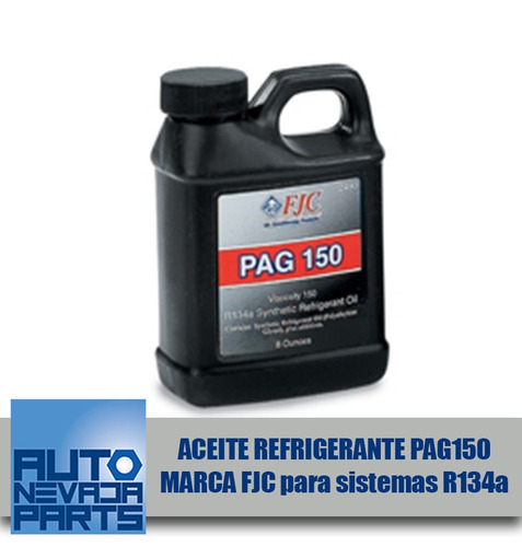 Aceite Refrigerante Marca Fjc Para Sistema R-134a Pag150