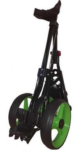 Imagen 3 de 5 de Rieragolf Carro Manual Golf 3 Ruedas Powerbilt C/portaparagu