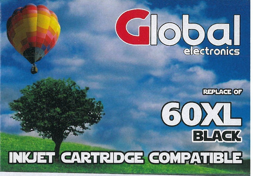 Cartucho De Tinta Compatible  60 Xl Negro Global  V. Devoto