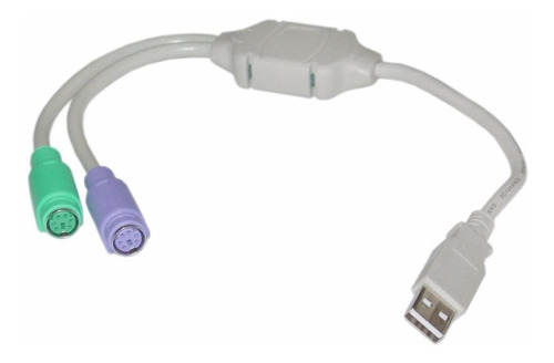 Imagen 1 de 1 de Cable Adaptador Usb Ps2 Teclado Mouse