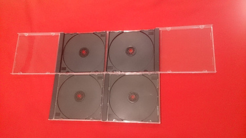 Imagen 1 de 5 de Caja Acrlica Estuche Para Cd, Dvd, Bluray Nuevas - Solohi