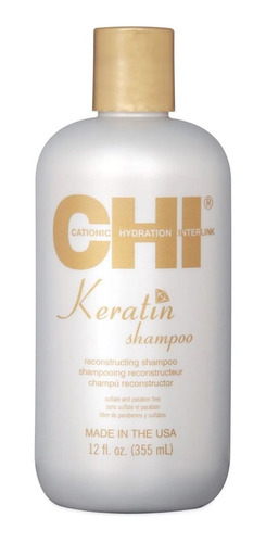 Shampoo Reconstructor De Keratina Chi® Keratin Sin Sulfatos