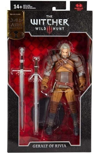 Figura The Witcher Geralt Of Rivia (gold Label Series)