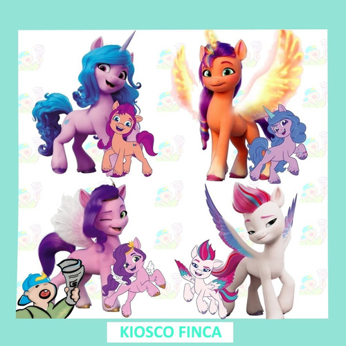Imagen 5 de 10 de Coleccion My Little Pony Pequeños Poni Libro + Regalo Clarin