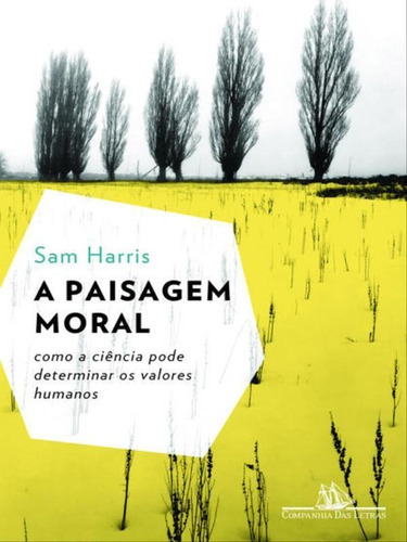 A Paisagem Moral, De Harris, Sam. Editora Companhia Das Letras, Capa Mole, Edição 1ª Edição - 2013 Em Português