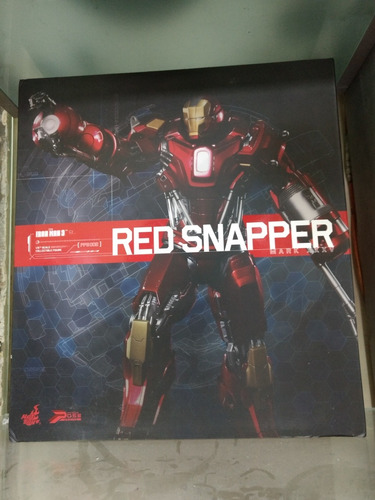 Hot Toys, Iron Man, Mark 35, Red Snapper