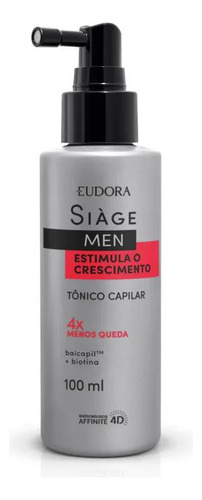 Kit Siàge Eudora Men Shampoo + Tônico Estimula O Crescimento