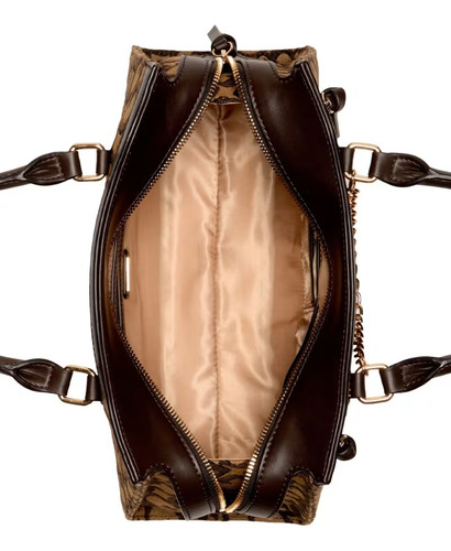 Guess Bolso Fg947306 Con Logo, Color Marrón
