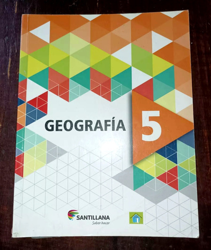 Libro De Geografía 5 Primaria - Editorial Santillana 