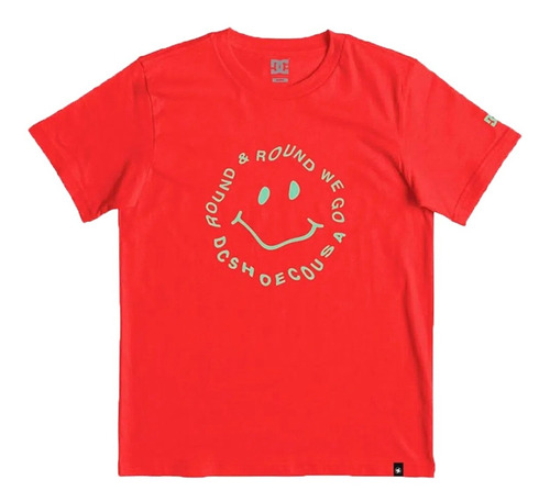 Dc Remera Lifestyle Hombre We Go Rojo Blw