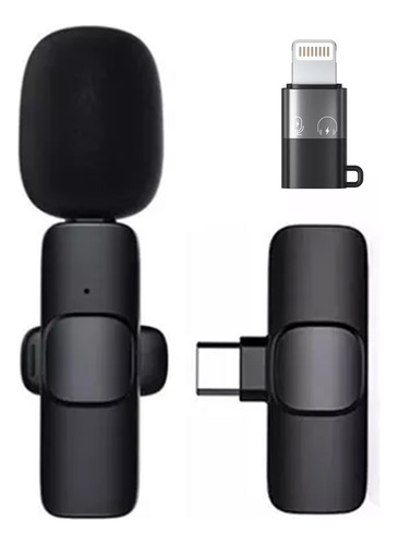 Micrófono De Solapa Inalámbrico Para Computadora Portátil