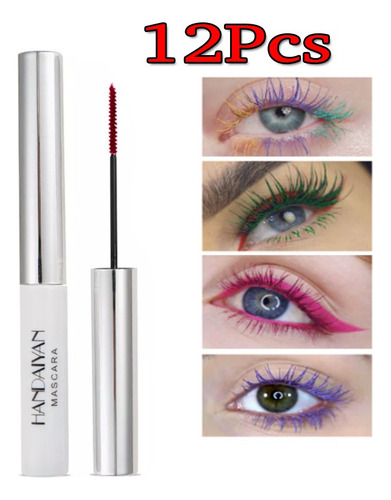 Kit De Maquiagem Para Olhos Handaiyan 12 Unidades Colorido R
