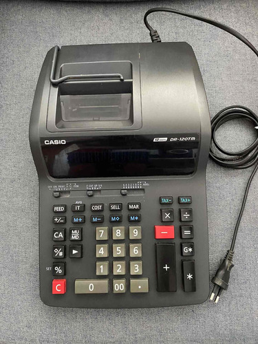 Imagen 1 de 3 de Calculadora Casio Dr 120