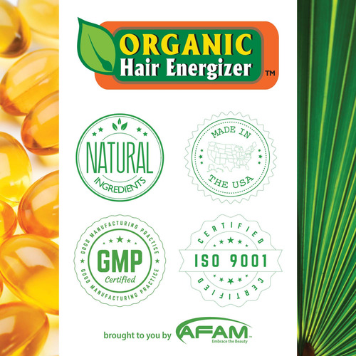 Set Energético Orgánico Para El Crecimiento Del Cabello Con