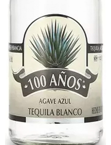 Pack De 2 Tequila 100 Años Blanco 650 Ml