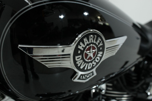 Harley-davidson Fat Boy Flstf 2014 Preta