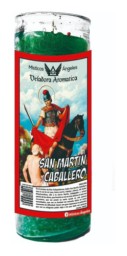 Veladora San Martín Caballero Esotérica