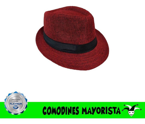 Imagen 2 de 7 de Capelinas Gacho Sombrero Dama Hombre Verano Mm4499