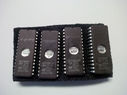 Memoria Eeprom Chip Integrado M27128afi-pgm M27128 Dip-28