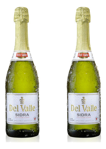 Sidra Del Valle Etiqueta Blanca X 720ml Pack X2