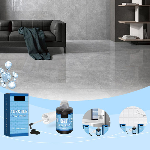 Pintura De Reparación De Azulejos De Cerámica E, 30 Ml, Para