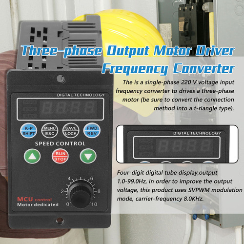 Y Conversor Frequência Do Motor Trifásico T13-750w-12-h