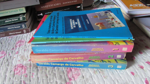 : Química Moderna Coleção Completa Com 6 Volumes Autor: Geraldo Camargo De Carvalho (Usado)