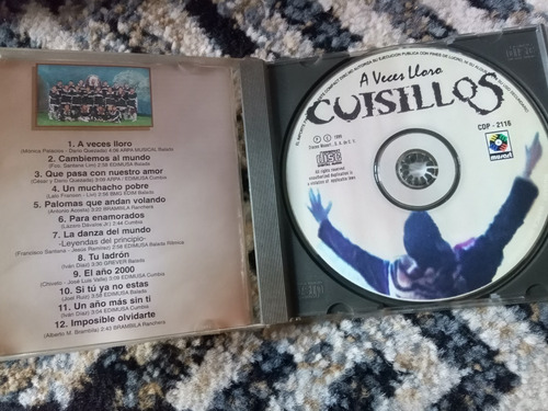 Banda Cuisillos Cd A Veces Lloro Musart (Usado)