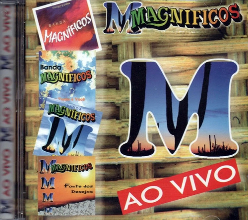 Cd Forro Banda Magnificos Ao Vivo - Sony Original E Lacrado